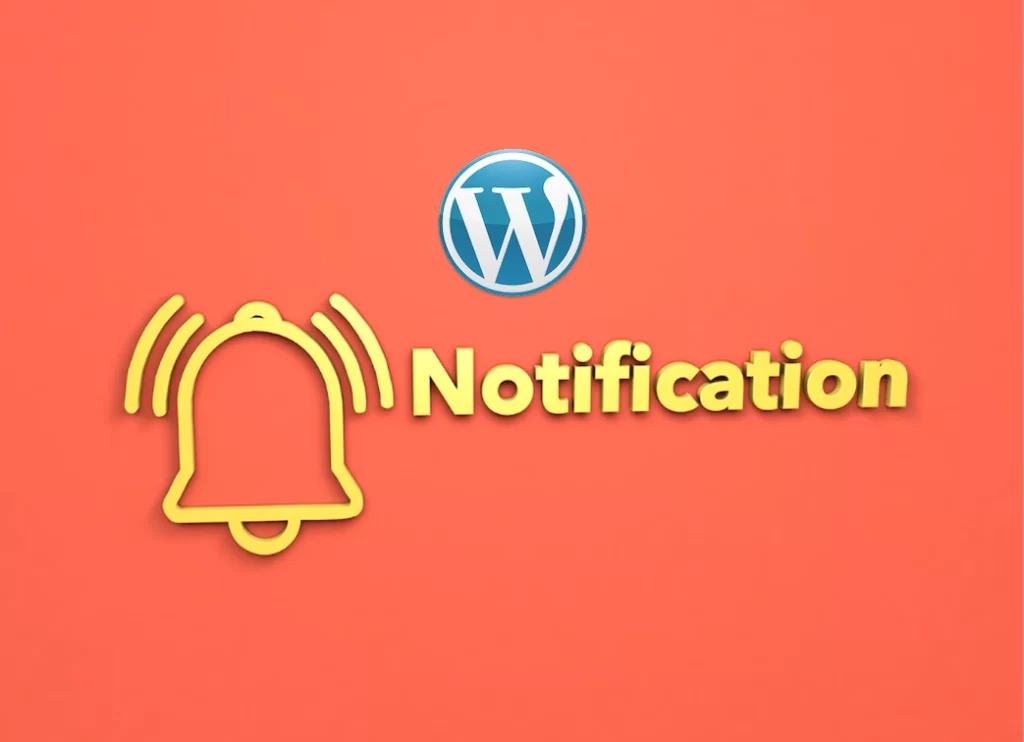 creating a notice in your WordPress Site
