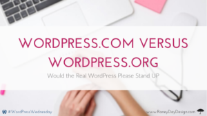 Would the Real WordPress Please Stand UP
