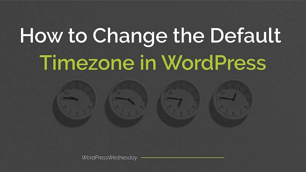 How to Change the Default