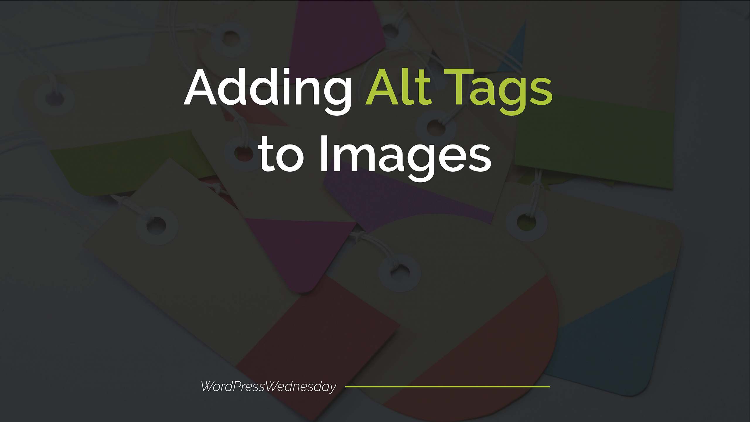 Adding Alt Tags to Images