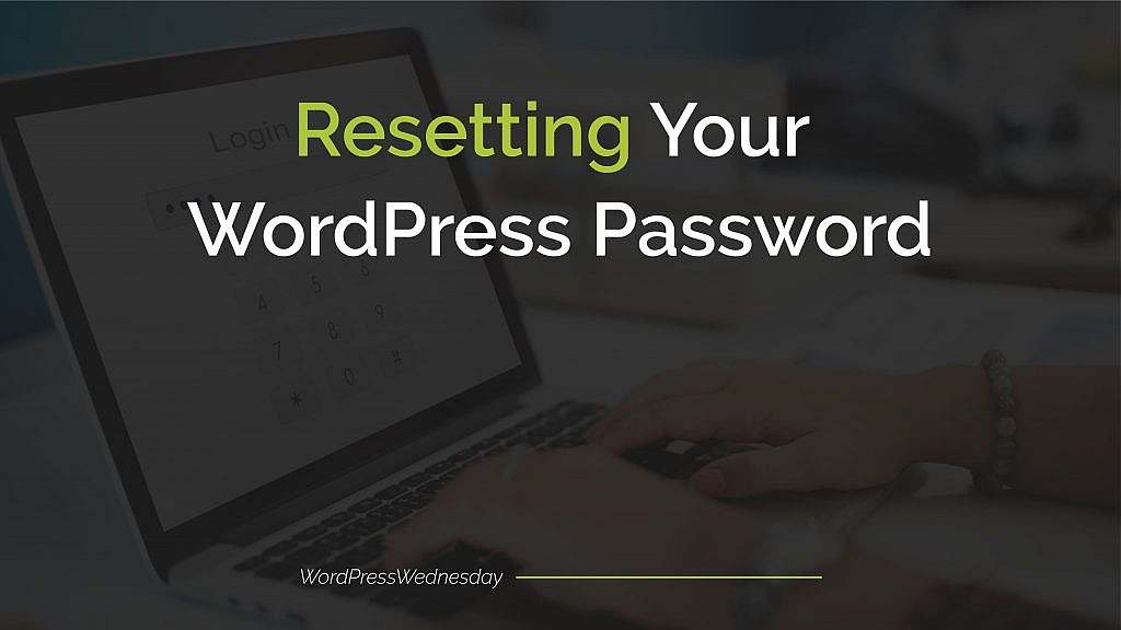 Resetting Your WordPress Password