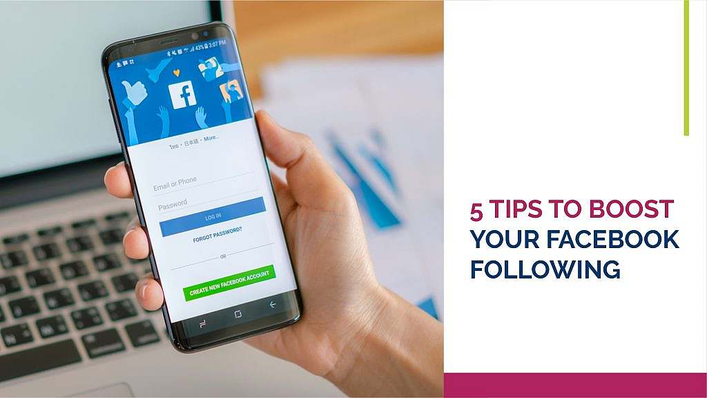 5 Tips to BOOST your FACEBOOK Following